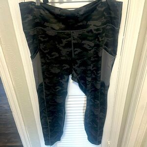 Black Camouflage Leggings